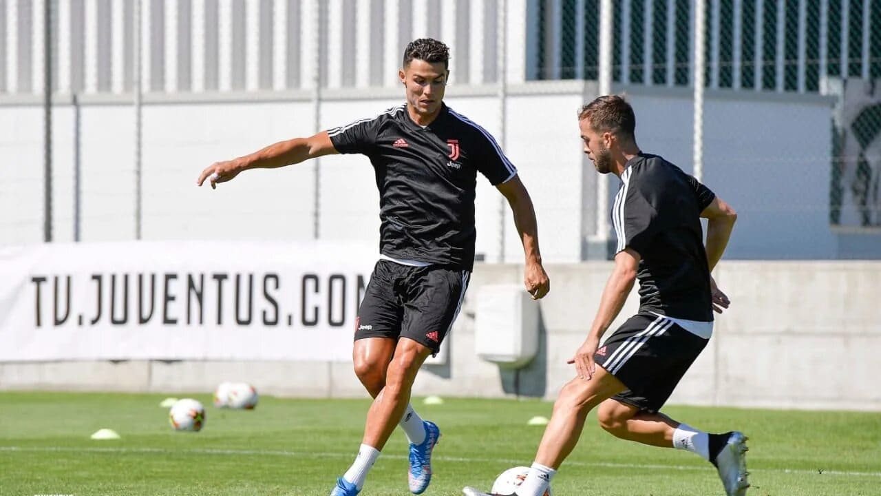 Juventus in allenamento per il Mondiale per Club