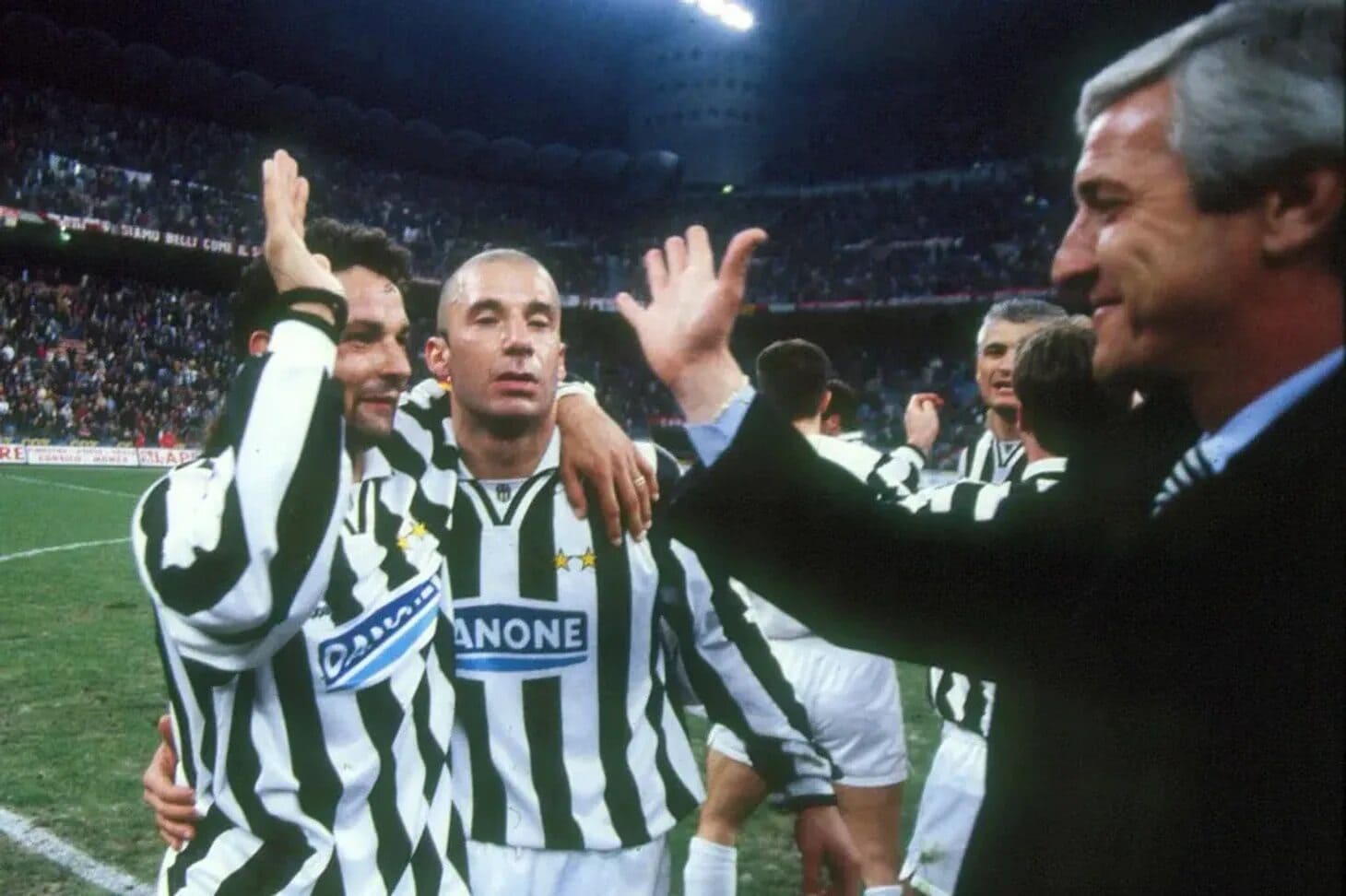 Juventus Campione d'Europa 1996 con Marcello Lippi