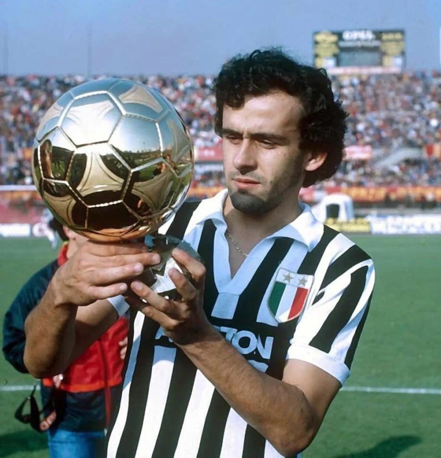 Michel Platini in azione