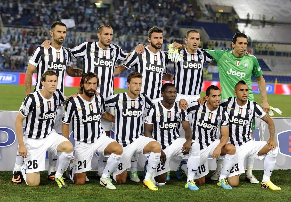Squadra Juventus posa per il CWC